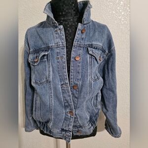 Dear John Blue Denim Jacket with Copper Button